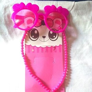 Kids Sunglasses and Necklace Set.